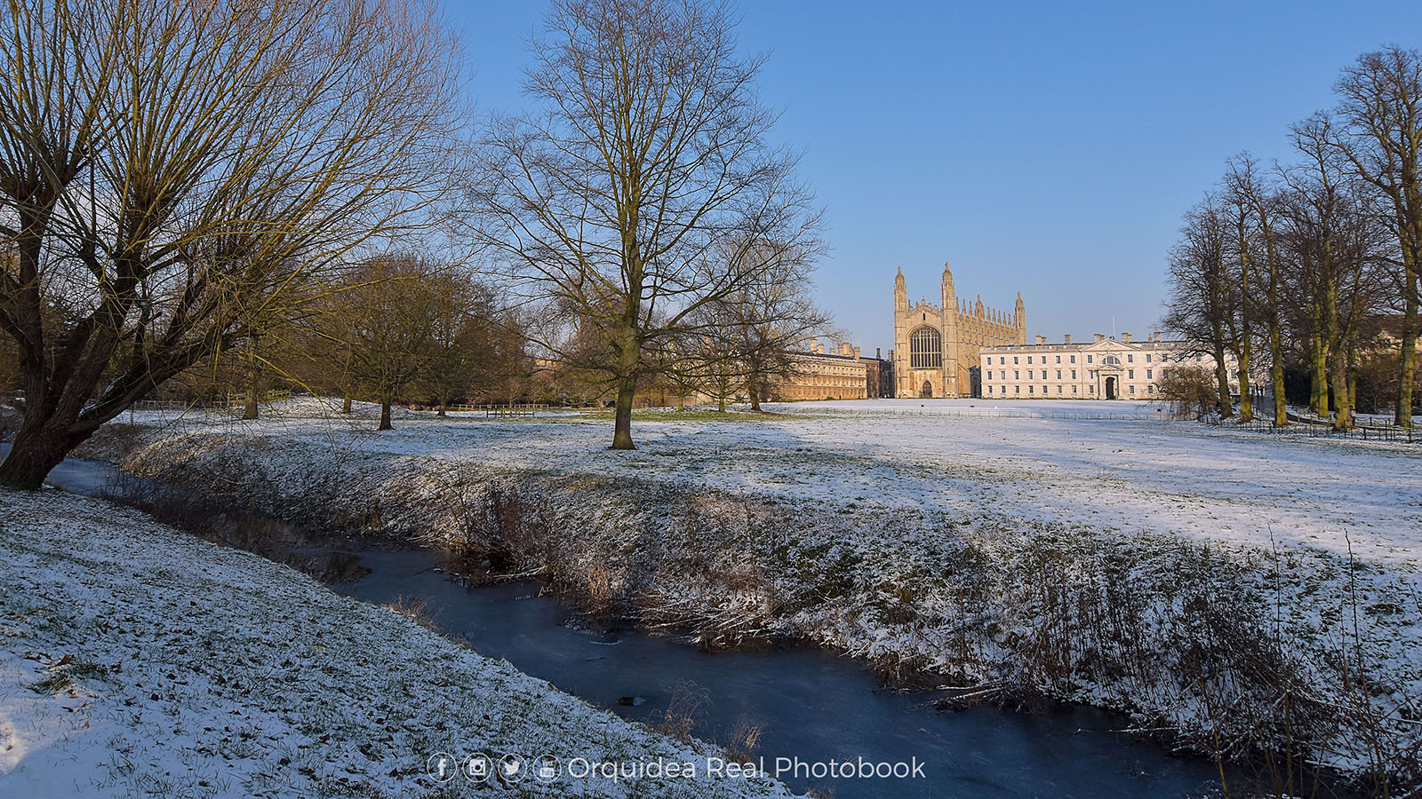 Cambridge in the Snow Cambridge River Tours