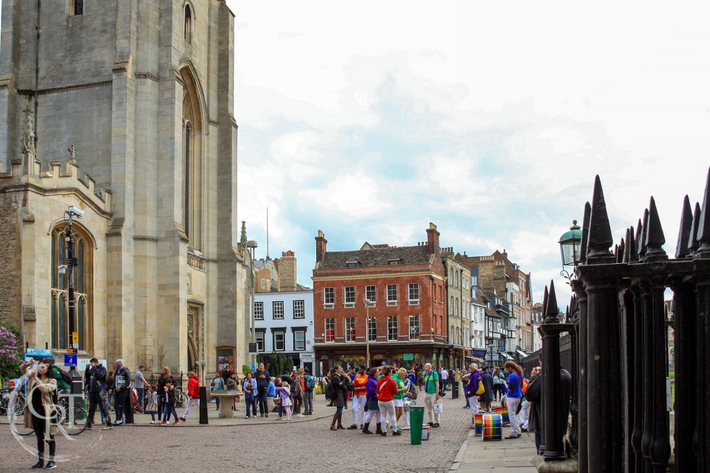 King's Parade and Great St Mary's Church, Cambridge