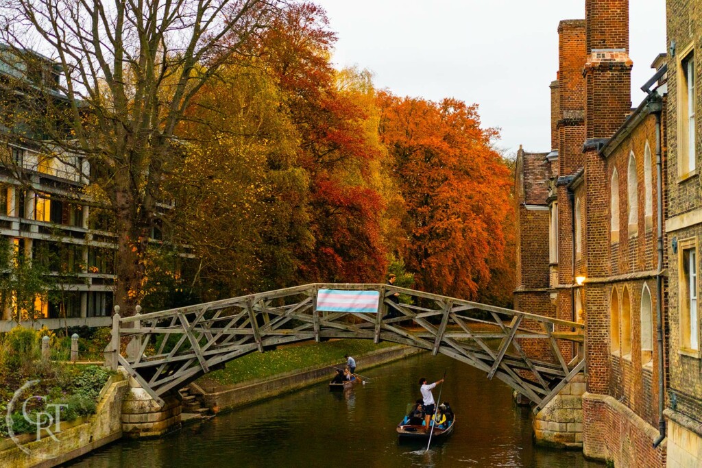 Mathematical Bridge, Cambridge in Autumn